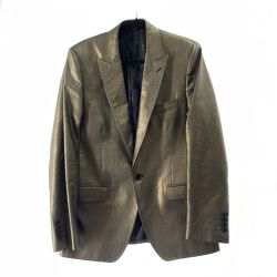 〇〇 DOLCE & GABBANA ドルチェアンドガッバーナ メンズ ジャケット  ゴールド Bランク