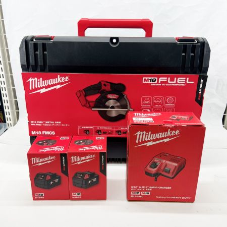  Milwaukee チップソーカッター バッテリー2、充電器付き M18 FMCS-OXO 未使用品