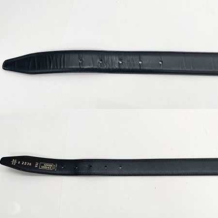  VERSACE ベルサーチ  ベルト ブラック×シルバー