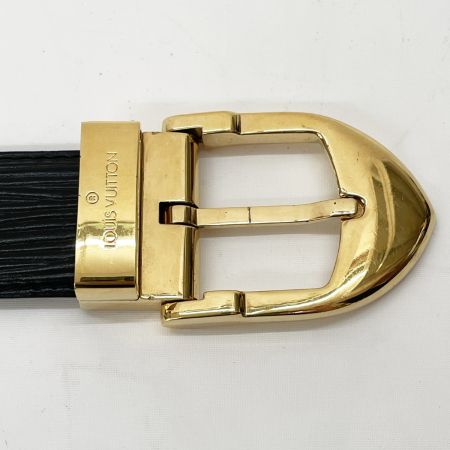  LOUIS VUITTON ルイヴィトン サンチュールクラシックエピ ベルト M6833Q ブラック×ゴールド