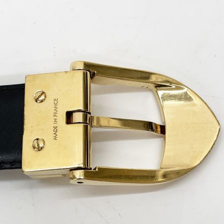  LOUIS VUITTON ルイヴィトン サンチュールクラシックエピ ベルト M6833Q ブラック×ゴールド