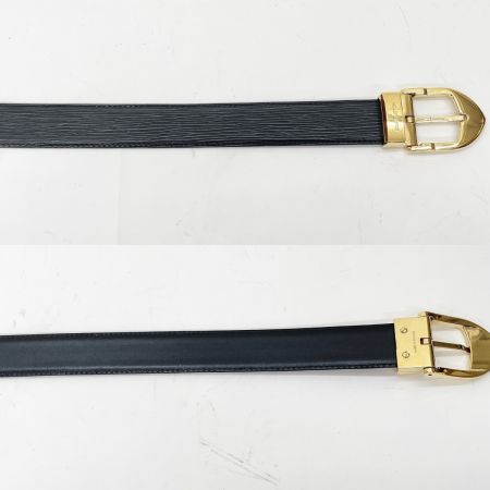  LOUIS VUITTON ルイヴィトン サンチュールクラシックエピ ベルト M6833Q ブラック×ゴールド