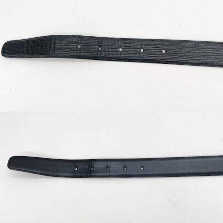  LOUIS VUITTON ルイヴィトン サンチュールクラシックエピ ベルト M6833Q ブラック×ゴールド