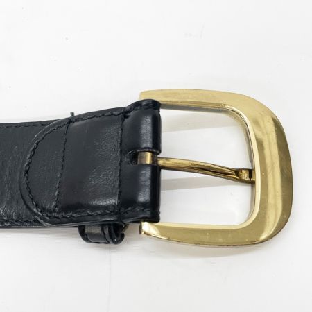  Salvatore Ferragamo サルヴァトーレフェラガモ ダブルガンチーニ ベルト ブラック×ゴールド