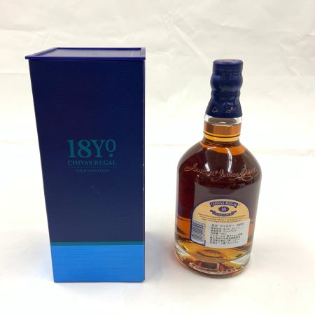 CHIVAS REGAL シーバスリーガル ゴールドシグネチャー 750ｍl 40% スコッチ ウィスキー ブルー 未開栓