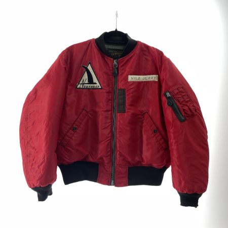  BUZZ RICKSON'S バズ リクソンズ メンズ MA-1ジャケット サイズM BR11540 レッド