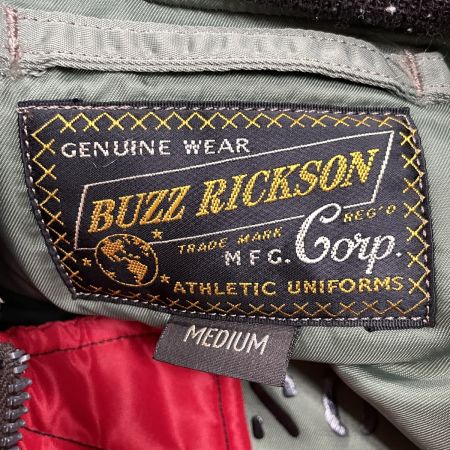  BUZZ RICKSON'S バズ リクソンズ メンズ MA-1ジャケット サイズM BR11540 レッド