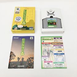 〇〇 Nintendo ニンテンドウ Nintendo 64 どうぶつの森 ゲームソフト 現状渡し Bランク