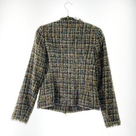  Paul Stuart ポールスチュアート レディース ジャケット サイズ7 グリーン