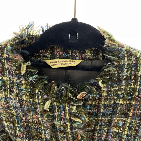  Paul Stuart ポールスチュアート レディース ジャケット サイズ7 グリーン