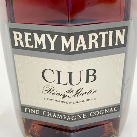  REMY MARTIN レミーマルタン CLUB DE REMY MARTIN ブランデー コニャック 700ml 40% 未開栓
