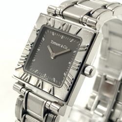 〇〇 Tiffany & Co. ティファニー アトラス スクエア クォーツ 腕時計 13579962 シルバー Bランク