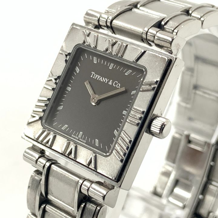Tiffany & Co. ティファニー アトラス スクエア クォーツ 腕時計