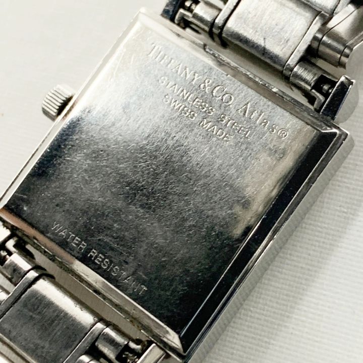 Tiffany & Co. ティファニー アトラス スクエア クォーツ 腕時計