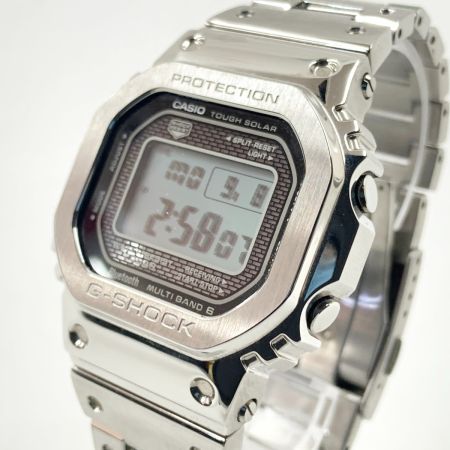  CASIO カシオ Gショック スマートフォンリンク ボーイズ ソーラー電波クォーツ 腕時計 GMW-B5000D-1JF シルバー