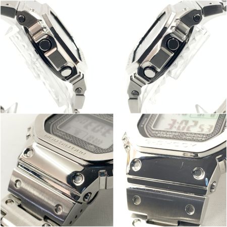  CASIO カシオ Gショック スマートフォンリンク ボーイズ ソーラー電波クォーツ 腕時計 GMW-B5000D-1JF シルバー