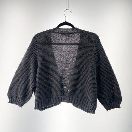  Leilian レリアン レディース カーディガン サイズ11 グレー