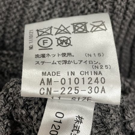  Leilian レリアン レディース カーディガン サイズ11 グレー