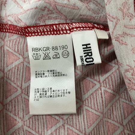  HIROKO BIS ヒロコ ビス レディース  チュニック サイズ9 レッド×グレー