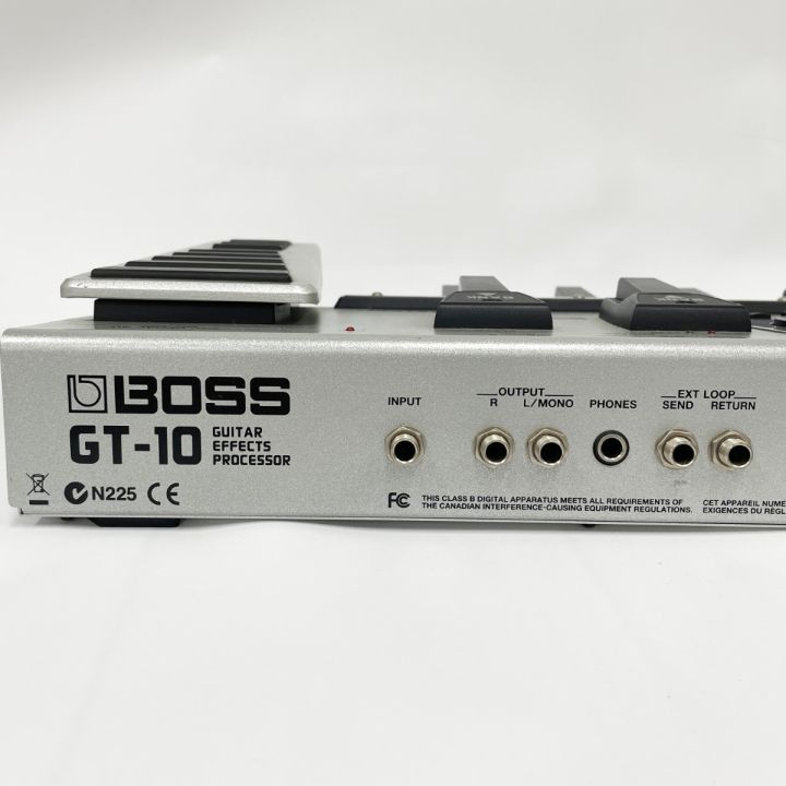 BOSS ボス マルチエフェクター Guitar Effects Processor GT-10 - 中古 BOSS ボス マルチエフェクター Guitar Effects Processor GT-10 - 中古