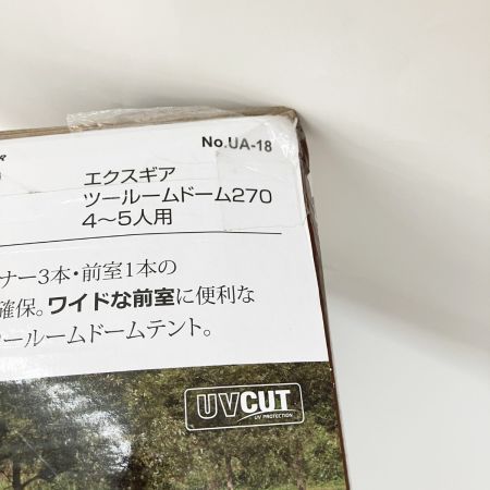  CAPTAIN STAG キャプテンスタッグ エクスギア  ツールームドーム 270 UA-18 未開封品