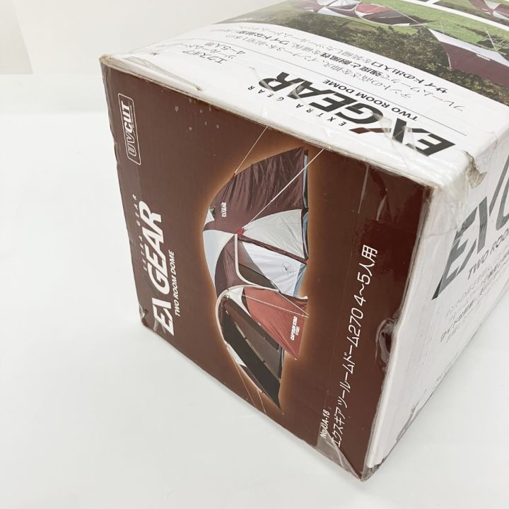 エクスギア ツールームドーム270 4-5人用 エクスギア ツールームドーム270 4~5人用 -キャプテンスタッグ公式