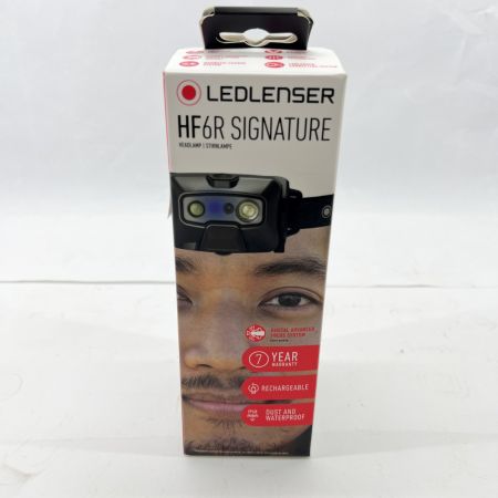  LEDLENSER LEDライト シグネチャー ヘッドライト HF6R SIGNATURE 未使用品