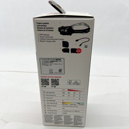  LEDLENSER LEDライト シグネチャー ヘッドライト HF6R SIGNATURE 未使用品