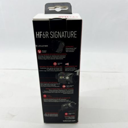  LEDLENSER LEDライト シグネチャー ヘッドライト HF6R SIGNATURE 未使用品