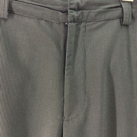  EMPORIO ARMANI エンポリオアルマーニ ストライプ柄 表記サイズ 54 スラックス ブラック