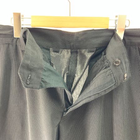  EMPORIO ARMANI エンポリオアルマーニ ストライプ柄 表記サイズ 54 スラックス ブラック