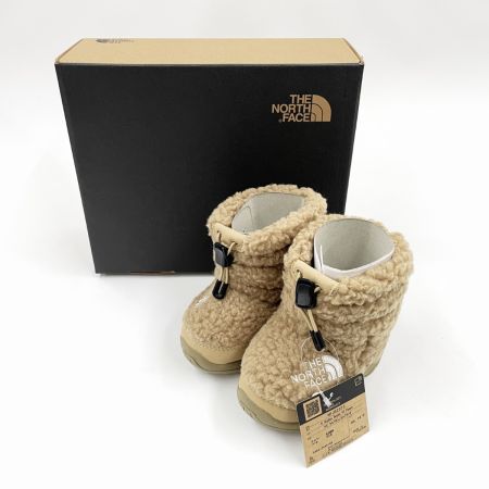  THE NORTH FACE ザノースフェイス キッズ ブーツ ヌプシ ブーティ VII フリース サイズ14cm NFJ52373 ベージュ