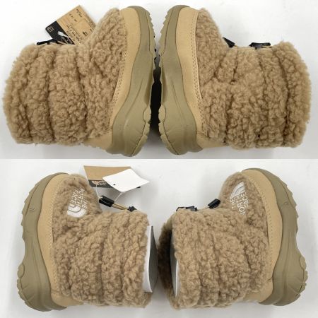  THE NORTH FACE ザノースフェイス キッズ ブーツ ヌプシ ブーティ VII フリース サイズ14cm NFJ52373 ベージュ