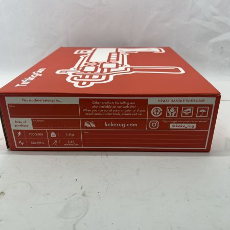  KEKE タフティングガン ラグ カットパイル用 AK-1