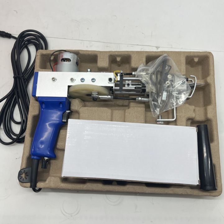 中古 タフティングガン AK-1 カットパイル ライトグリーン 〇〇