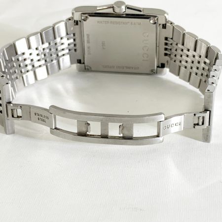 GUCCI グッチ Gタイム レクタングル 腕時計 138.4 シルバー 現状渡し 
