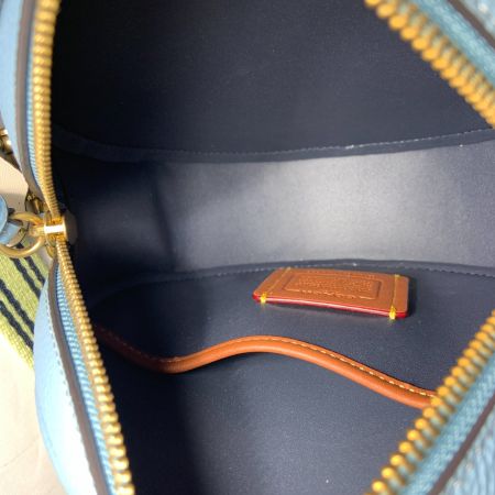  COACH コーチ キアサークル ショルダーバッグ  C3427 ブルー
