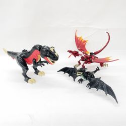 〇〇 LEGO レゴ レゴブロック ダイノアタック 恐竜3体 Bランク