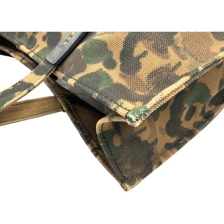  COACH コーチ レキシー トート 42 カモフラ柄 迷彩 恐竜プリント トートバッグ 肩掛けバッグ 26895 ブラウン