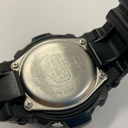  CASIO カシオ G-SHOCK ジーショック 電波タフソーラー AWG-101F ブラック x レッド