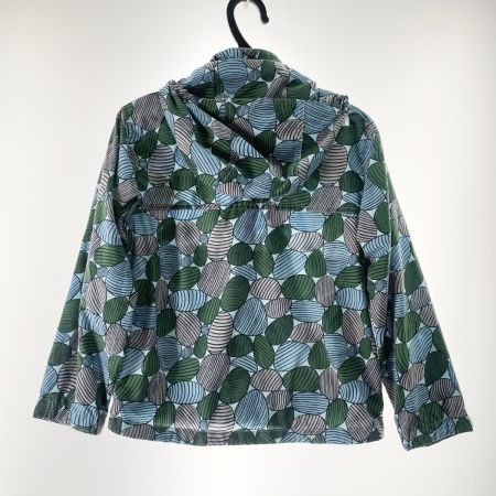  THE NORTH FACE ザノースフェイス キッズ ノベルティベンチャージャケット ミナペルホネンコラボ ストーンカモフラージュ柄 130cm NPJ21811 グリーン×ブルー