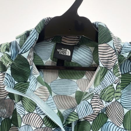  THE NORTH FACE ザノースフェイス キッズ ノベルティベンチャージャケット ミナペルホネンコラボ ストーンカモフラージュ柄 130cm NPJ21811 グリーン×ブルー