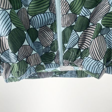  THE NORTH FACE ザノースフェイス キッズ ノベルティベンチャージャケット ミナペルホネンコラボ ストーンカモフラージュ柄 130cm NPJ21811 グリーン×ブルー