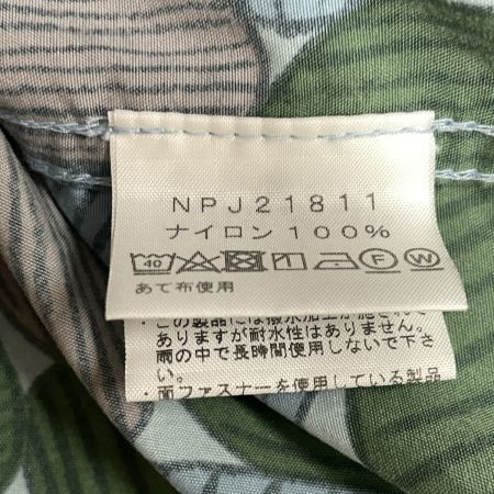  THE NORTH FACE ザノースフェイス キッズ ノベルティベンチャージャケット ミナペルホネンコラボ ストーンカモフラージュ柄 130cm NPJ21811 グリーン×ブルー