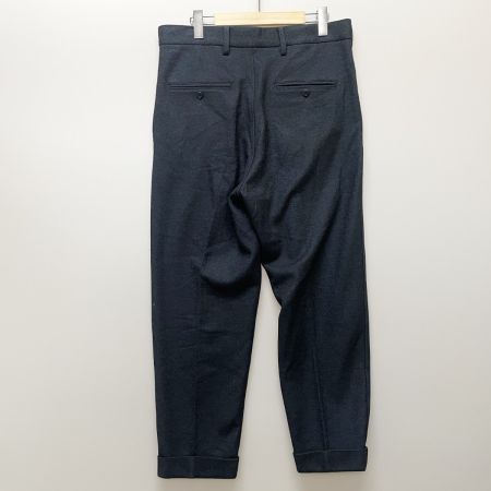  TOMORROW LAND トゥモローランド メンズ  ウールポリエステル タックパンツ ウール sizeM 63-04-15-04706 ネイビー