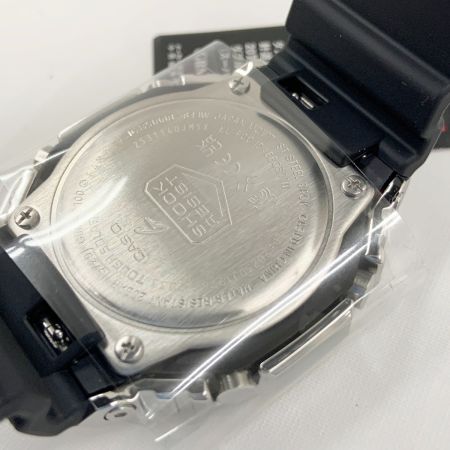  CASIO カシオ 2100シリーズ タフソーラー Bluetooth スマートフォンリンク ラバー 腕時計 GBM-2100 シルバー x ブラック