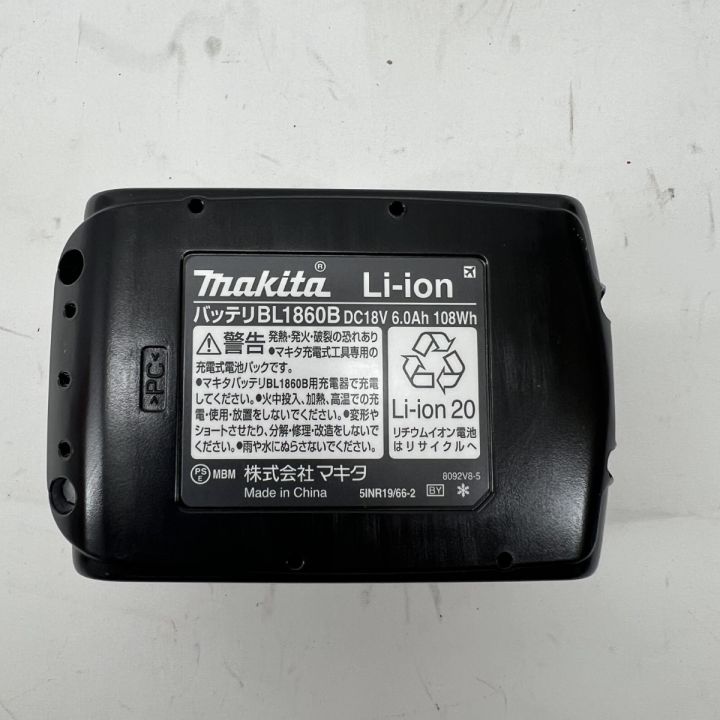 MAKITA マキタ バッテリー 未使用品 18v 6.0Ah BL1860B - 中古 MAKITA マキタ バッテリー 未使用品 18v 6.0Ah BL1860B - 中古