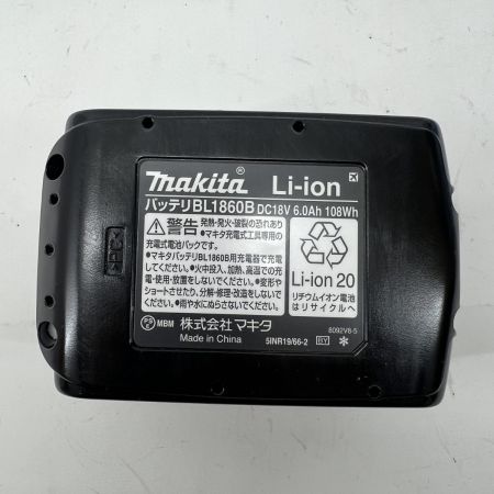  MAKITA マキタ バッテリー 未使用品 18v 6.0Ah BL1860B
