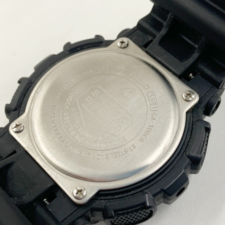  CASIO カシオ Gショック カモフラージュ クォーツ 腕時計 GA-100CB ブラック x ブルー