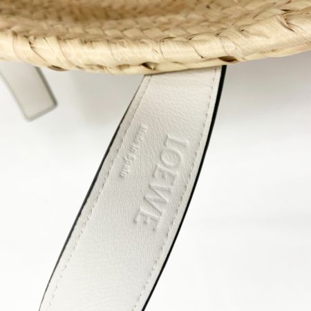  LOEWE ロエベ アナグラム バスケットバッグ スモール カゴバッグ 412036 ベージュ